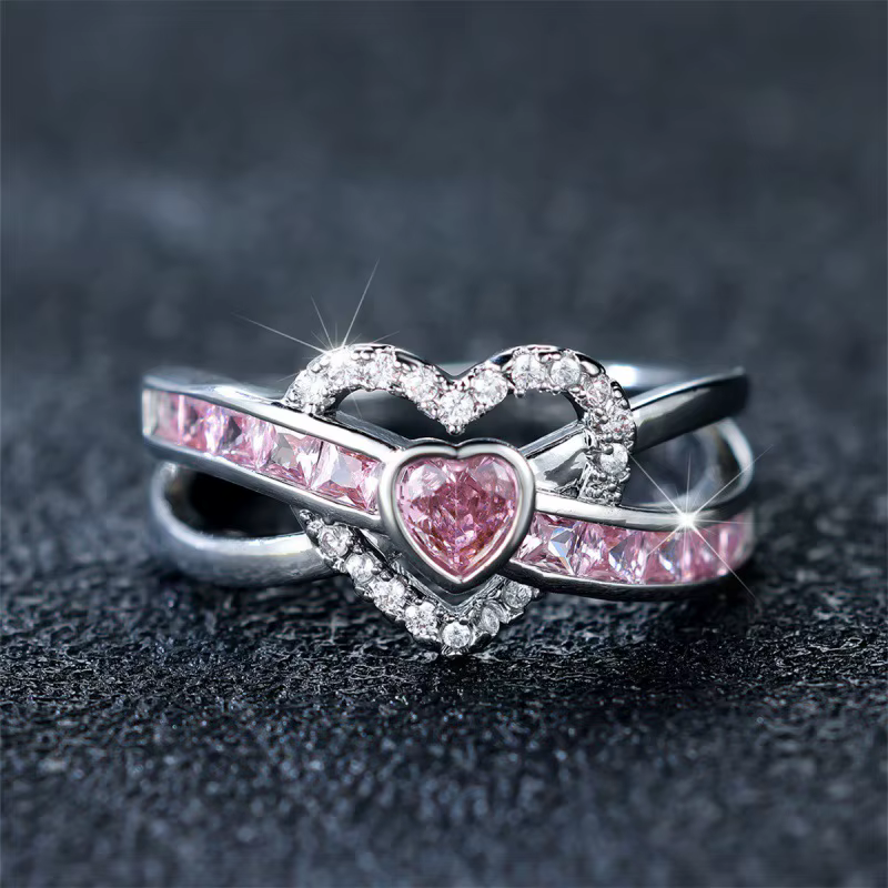 Bague classique en argent sterling 925 pour femmes, bijoux flocon de neige, bague simple en diamant 