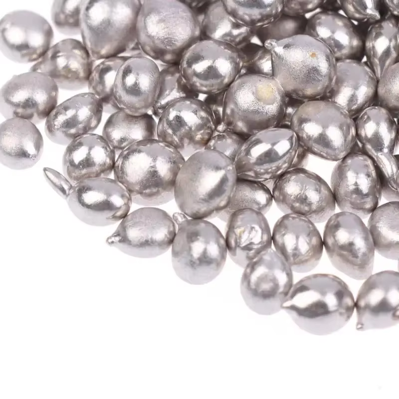 Perles de granulés plaquées argent 100g, remplissage en argent pour bricolage, réparation, accessoir