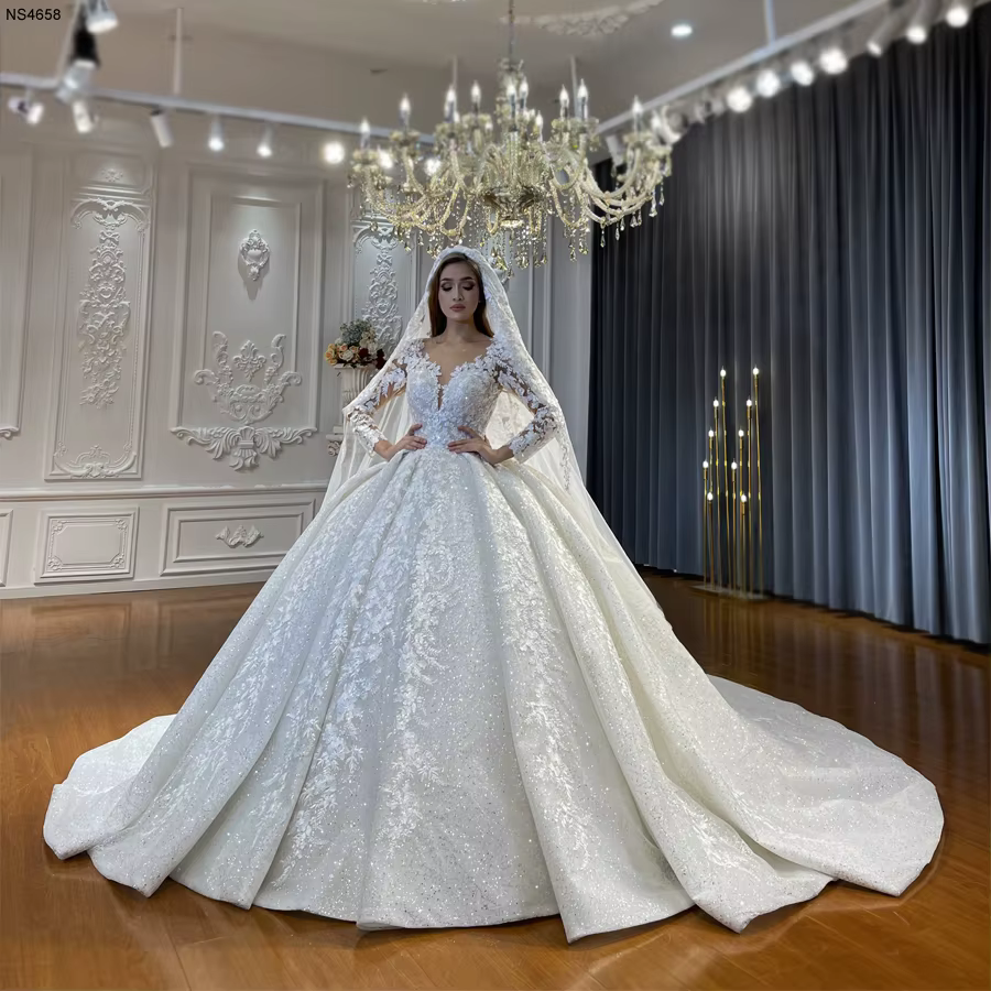 Robe de mariée Amanda Novias personnalisée, nouveau modèle, véritable NS4658