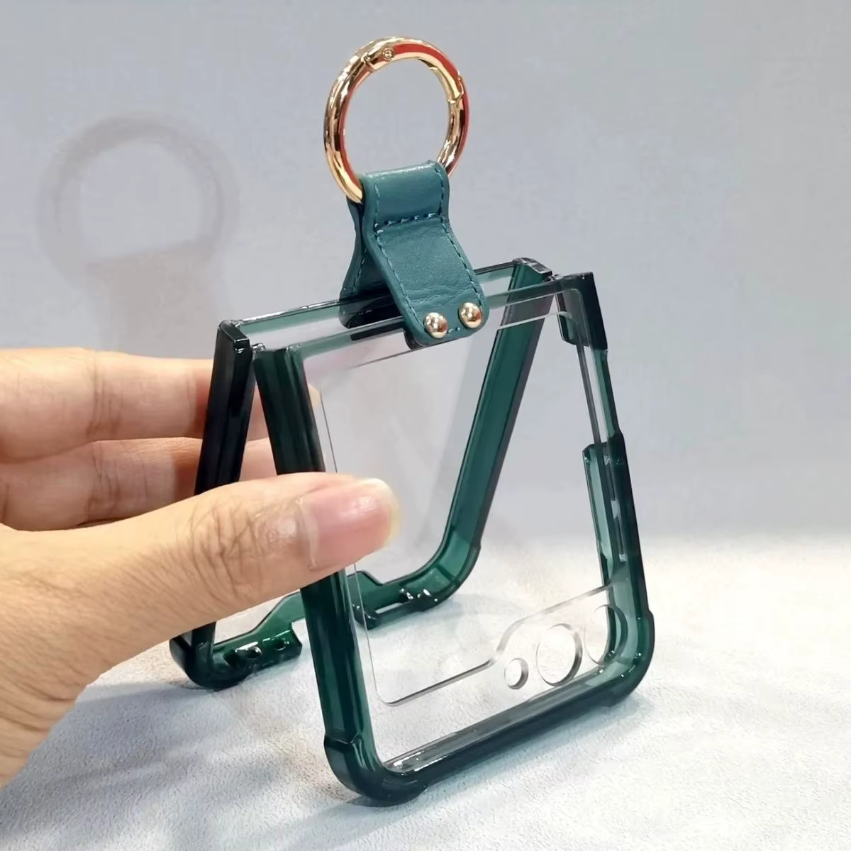 Z Flip6 anneau support Airbag Anti chute coque de téléphone pour Samsung Galaxy Zflip5 Z Flip 6 5 4 
