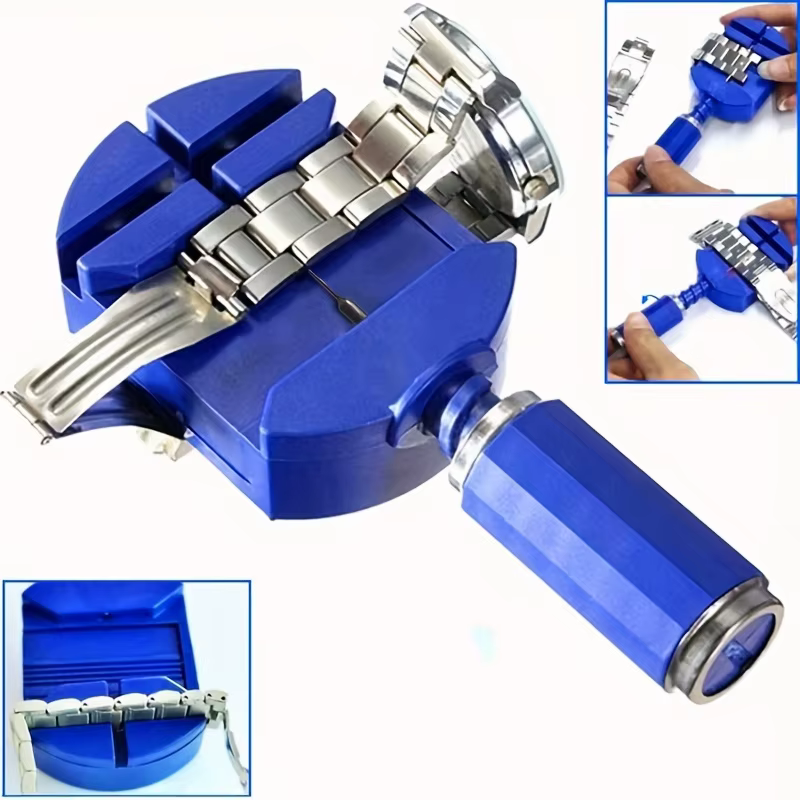 Kit d'outils de retrait de maillons de montre, outil de bracelet de montre, Kit d'outils de réparati