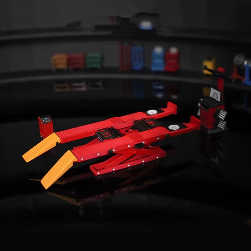 Accessoire de scène de Garage 1:64, un ensemble de Table, outils de réparation automobile, modèle d'