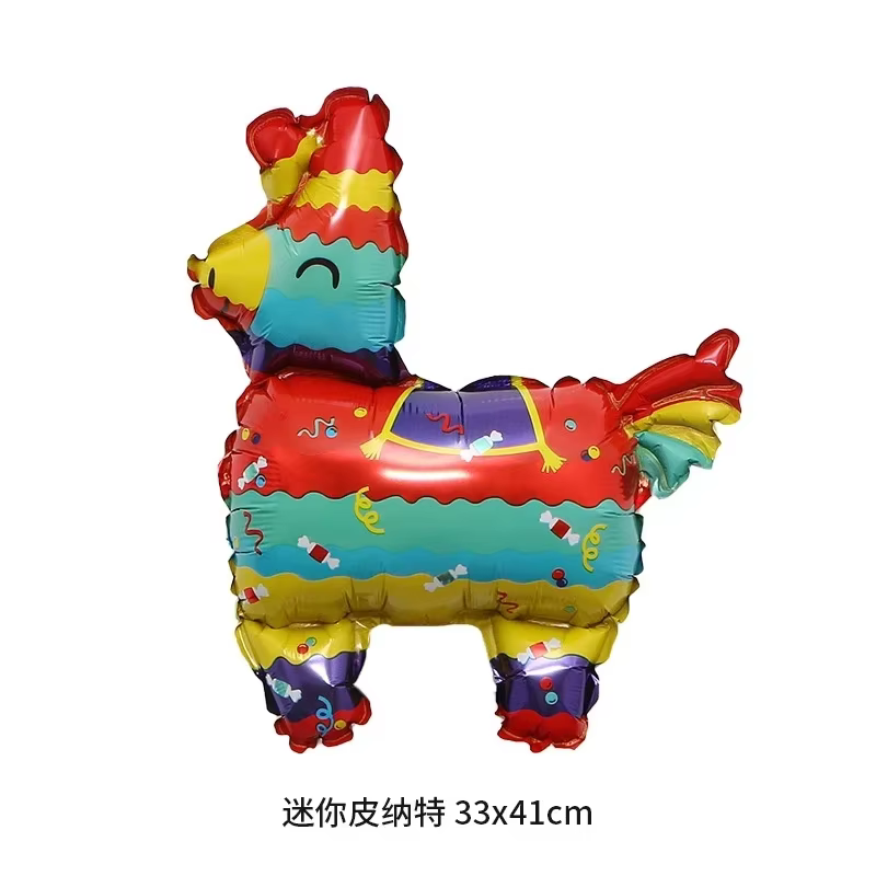 Ballons en aluminium à thème animal mignon pour fête d'anniversaire : Lapin, Renard, Hérisson, Écure