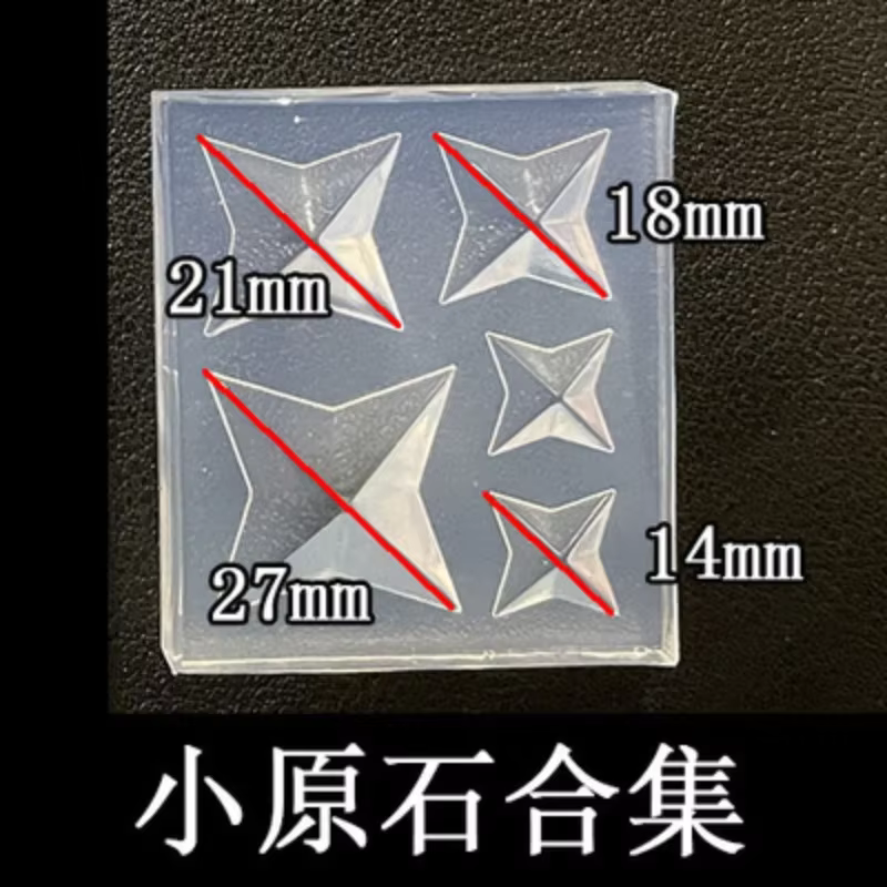 Bricolage éléments originaux pierres précieuses croix Silicone résine époxy moule bijoux outils bijo