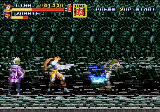 Babe Knuckle Il : Requiem of The Deadly Battle Cartouche de jeu MD 16 bits