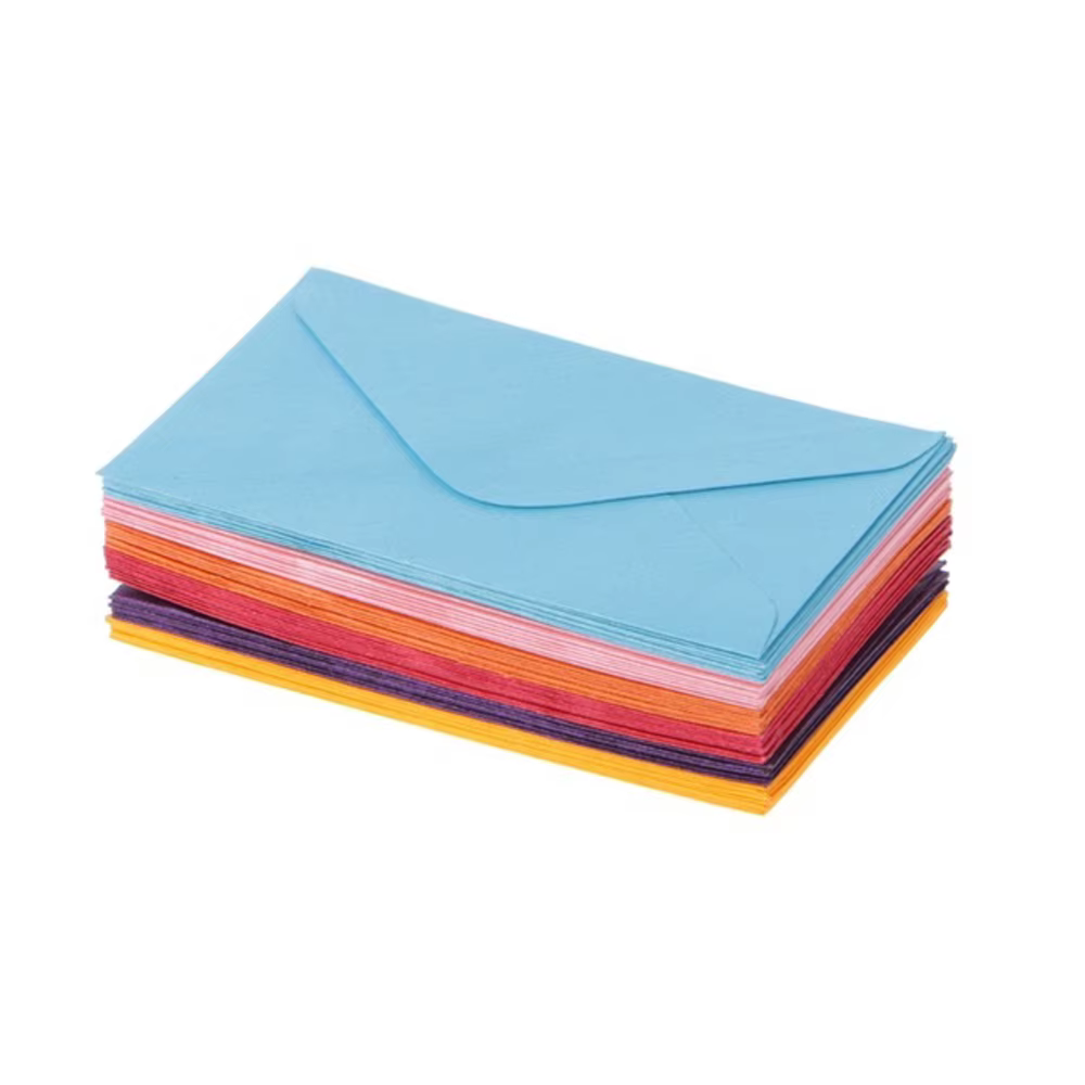 50 pièces/paquet de cartes de Message rétro de mariage, cartes de vœux, enveloppes d'invitation, Min