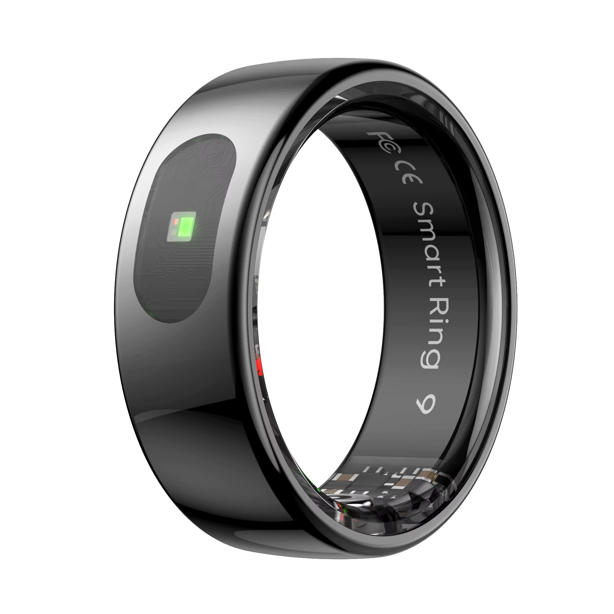 Bague connectée R08 Qring pour femmes et hommes, avec notification de messages, télécommande, monite