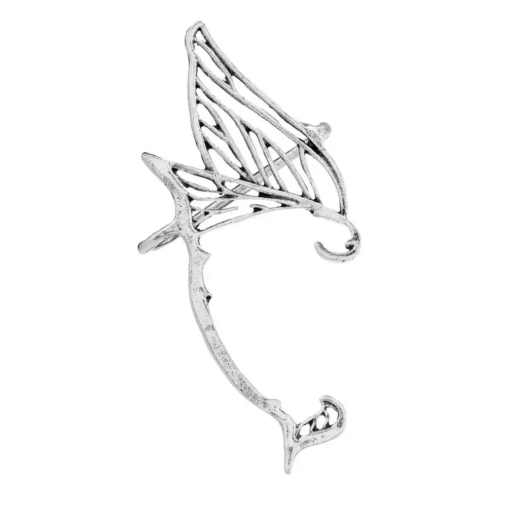 Clip d'oreille elfe couleur or Antique, crochet d'oreille de Style coréen, boucles d'oreilles simple