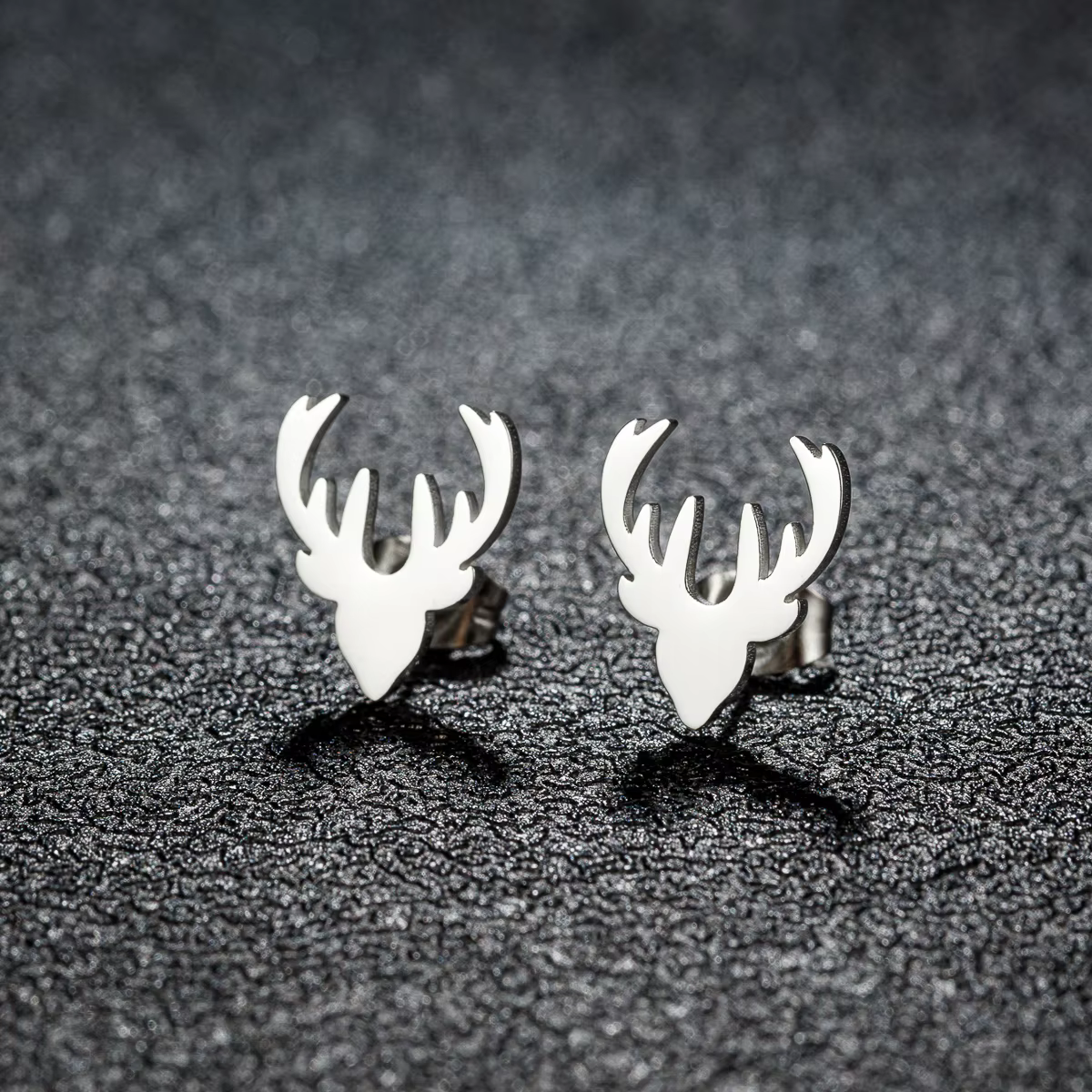 Boucles d'oreilles à motif de renne d'arbre de noël pour femmes, étudiantes et adolescentes, cadeau 