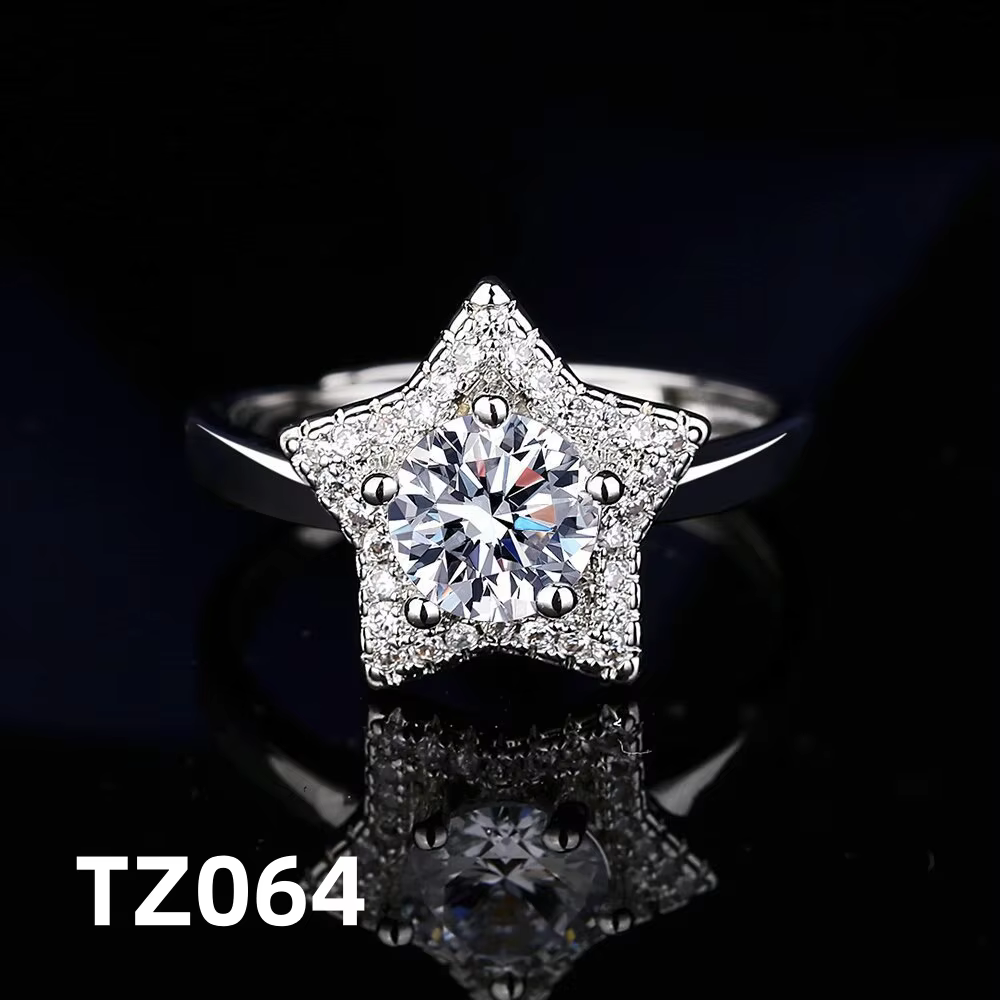 LiHong 925 ensemble de bijoux étoile en argent Sterling femmes étincelant Zircon accessoires de mode