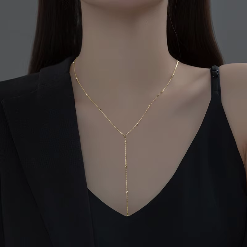 Collier de luxe en cristal coloré et Zircon pour femmes, strass brillants, Long pompon ras du cou, b