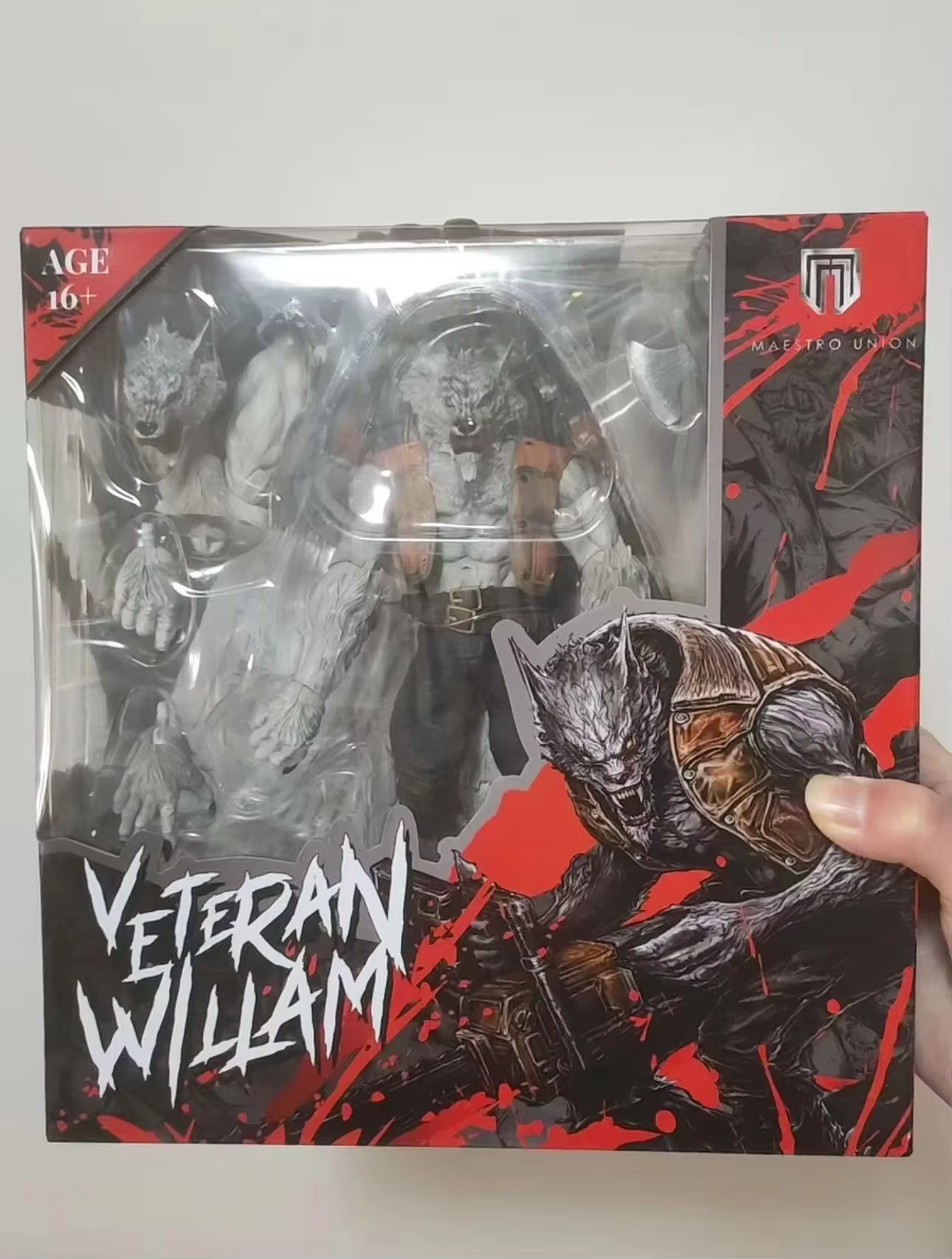 EN STOCK Craftsman Alliance Furui Planet White Wolf Veteran William Version de couleur différente Fi