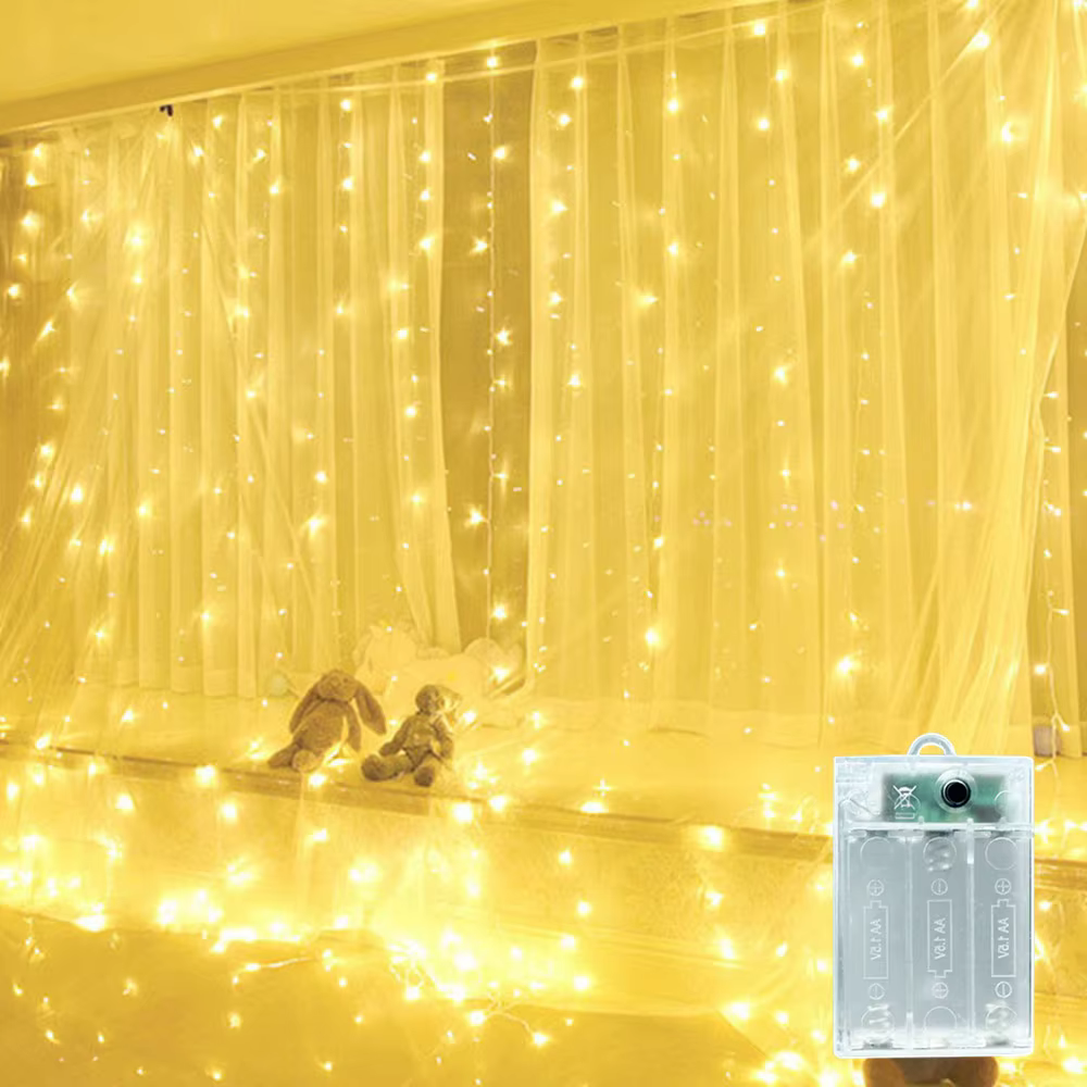 Décoration de mariage en extérieur 2026 Décoration du Ramadan Saint-Valentin Guirlande lumineuse LED
