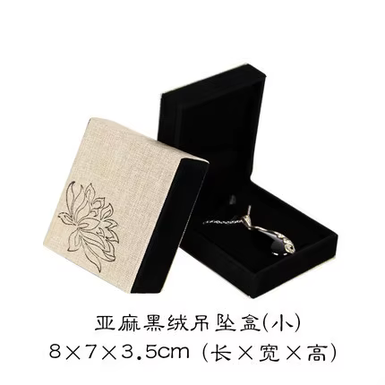 Boîte d'emballage pour bijoux, boîte pour bracelet de perles Bouddha, boîte pour collier, boîte pour