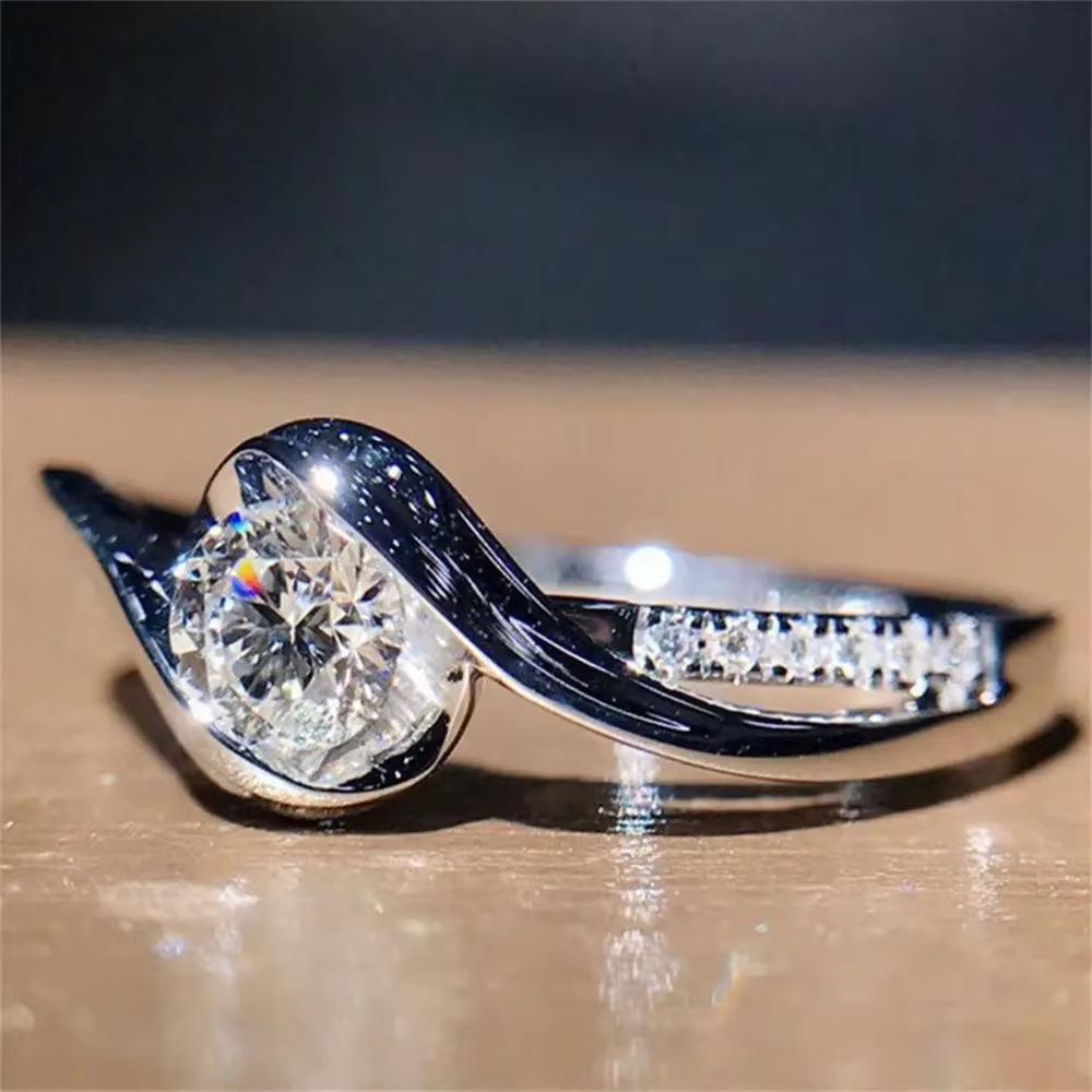 Boîte de rangement Portable en forme de cœur pour bagues de mariage, présentoir de bijoux, boîte à b