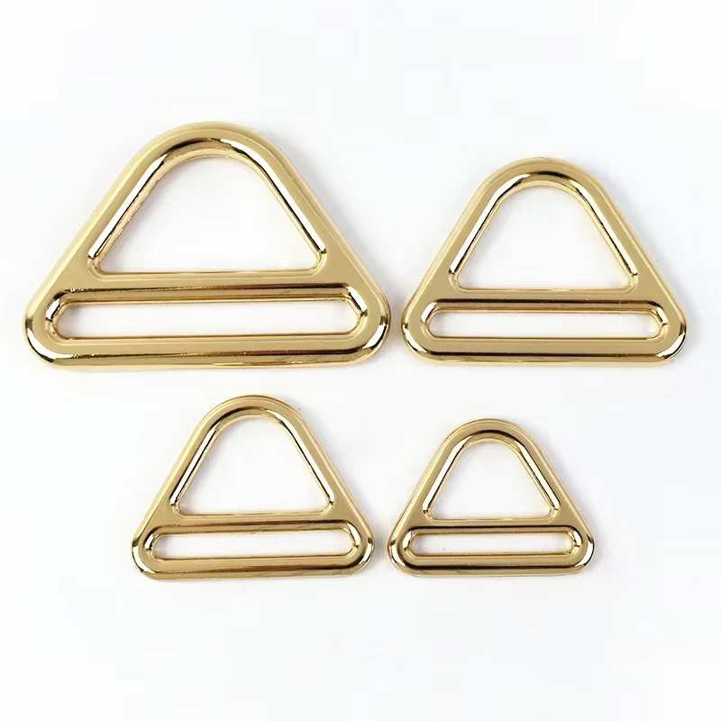 2/5/10 pièces – Boucles triangulaires métalliques réglables de 25-50 mm pour sac à dos, sangle, conn