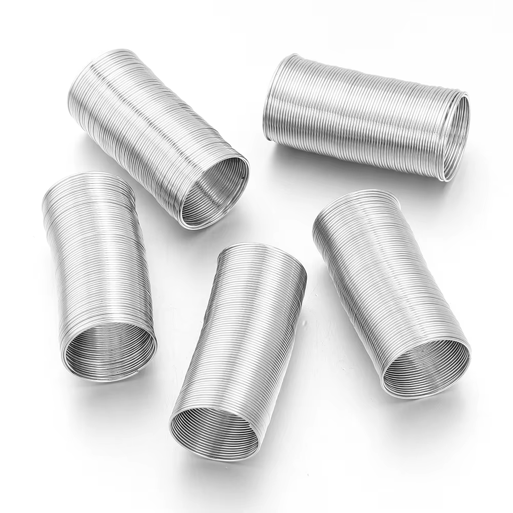 Bagues fermées en fil de fer métallique de 19.5mm, 5 pièces/lot, pour la fabrication de bijoux, acce