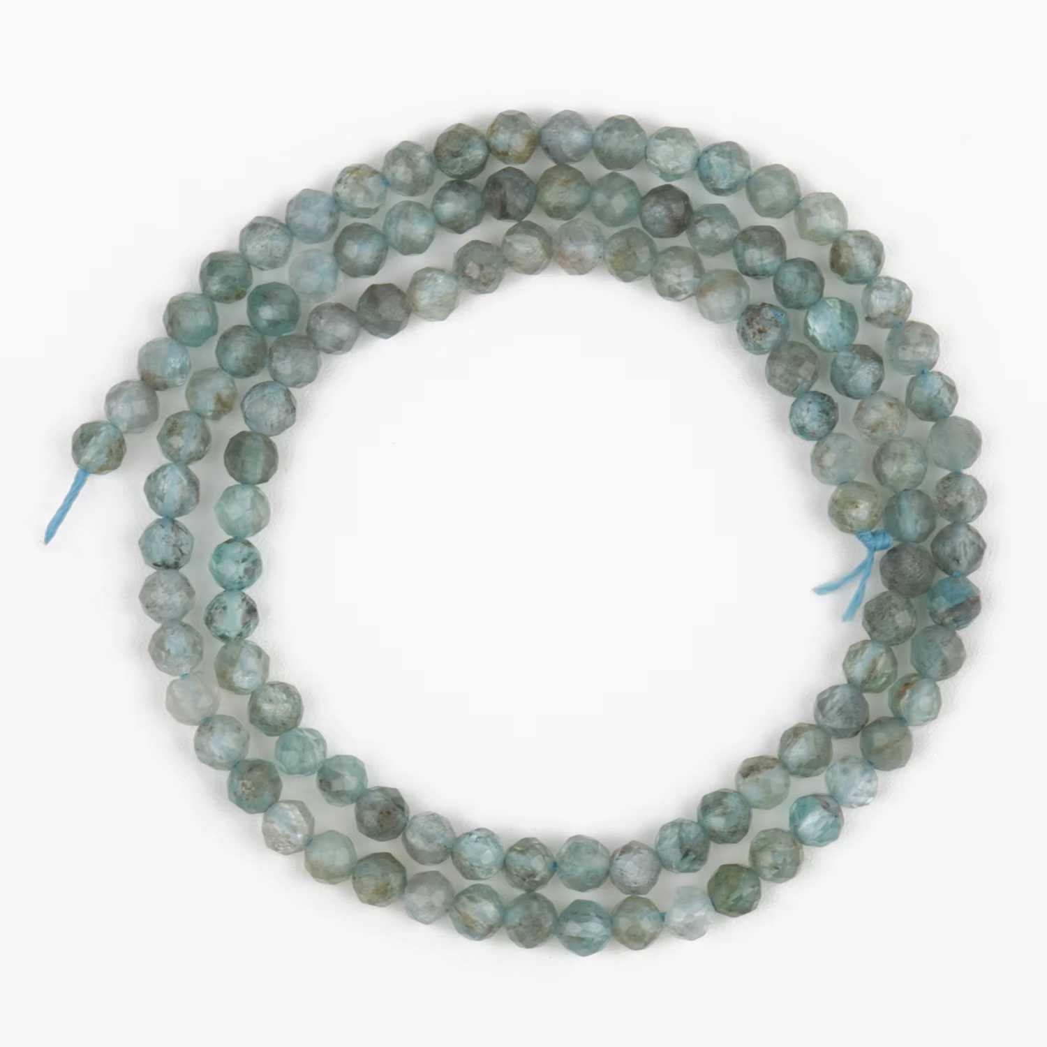 Perles de Tourmaline colorées à facettes naturelles, perles d'espacement rondes et amples pour la fa