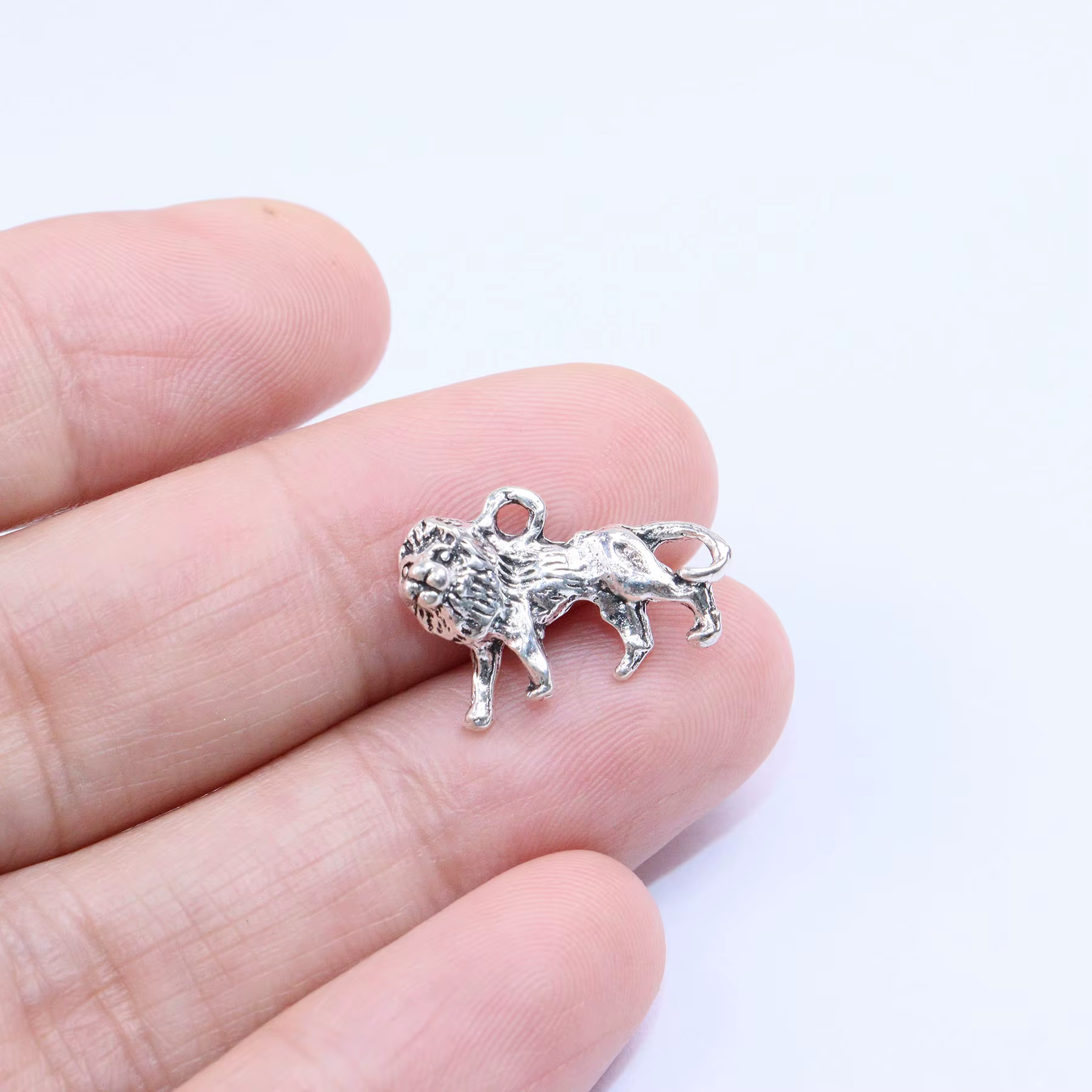 Eruifa – boucles d'oreilles en alliage de Zinc, 20 pièces, 18x12mm, breloques, bijoux, DIY, 2 couleu