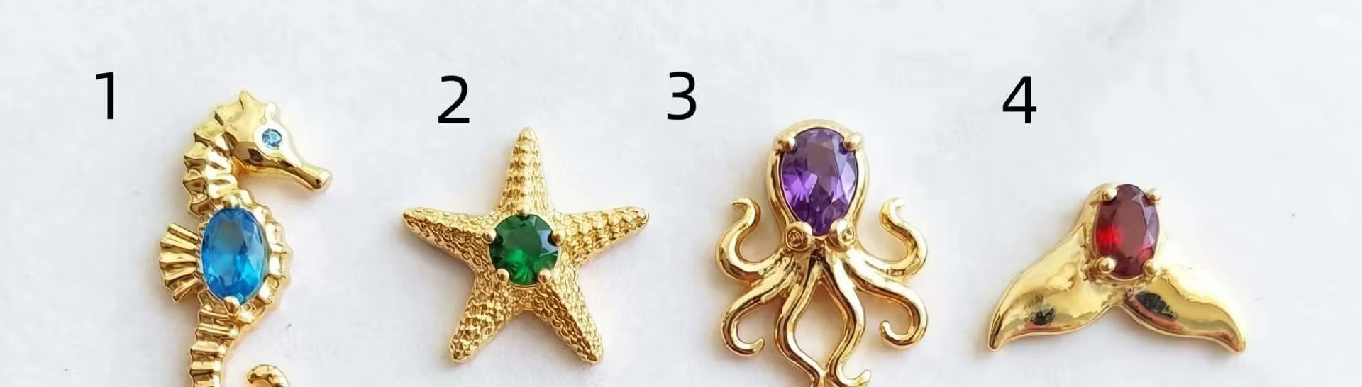 Collier pendentif DIY en forme de cœur creux transparent 18K avec zircon et thème vie marine, coffre