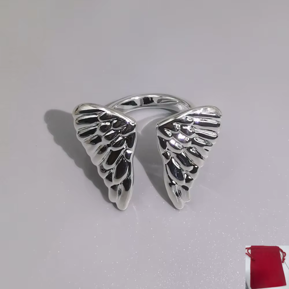 Bague Papillon Romantique Exquise Or et Argent 2026 Espagne, Accessoires de Bijoux, Cadeau Saint-Val