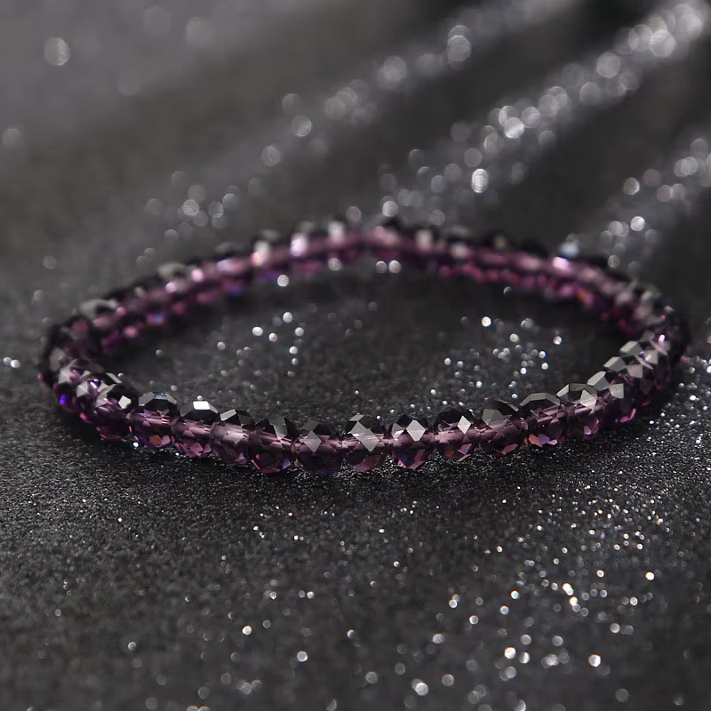 Nouveau Bracelet en cristal d'autriche artificiel, perles en pierre brillante, corde élastique, bijo
