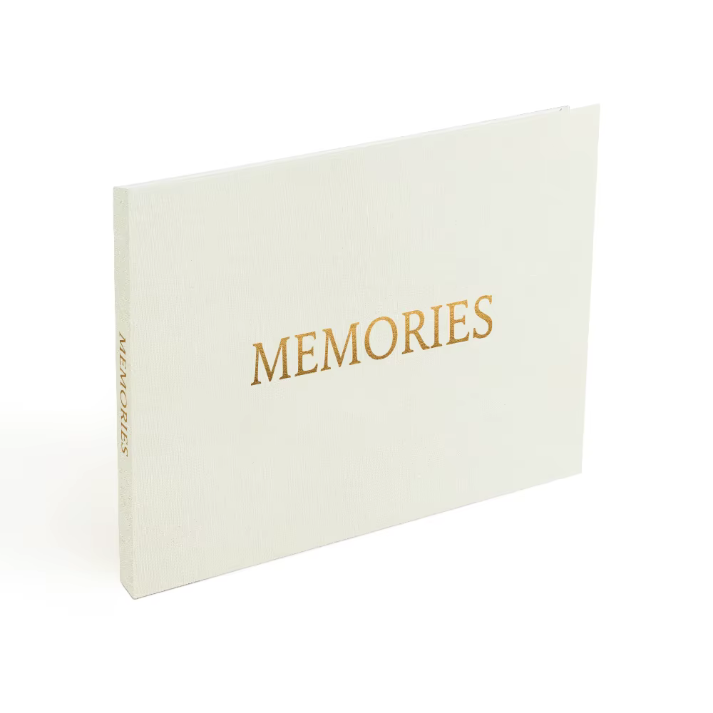 Livre vidéo de luxe relié en lin Album vidéo de mariage jusqu'à 3 heures de vidéos, écran IPS 7", 4 