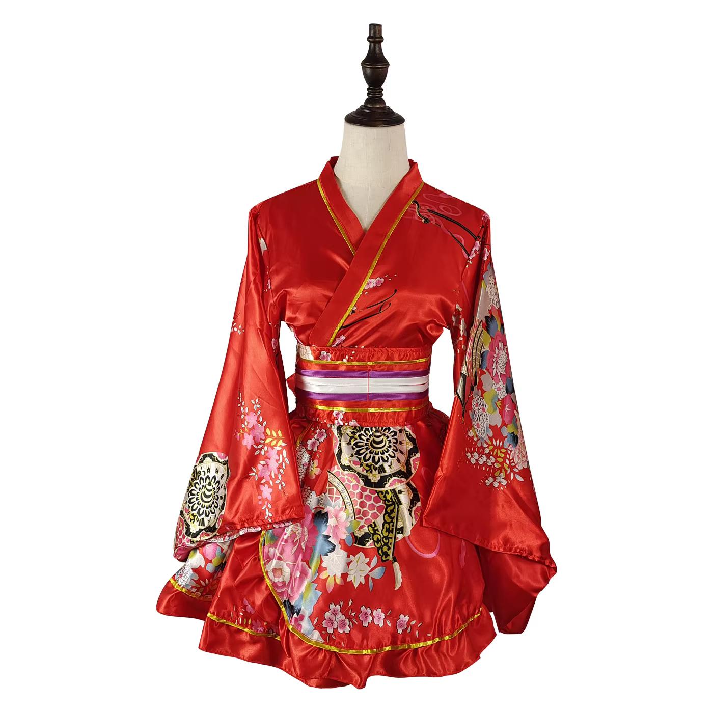 Kimono, robe traditionnelle japonaise pour femmes, Sakura Yukata, costumes de scène japonais Kawaii 