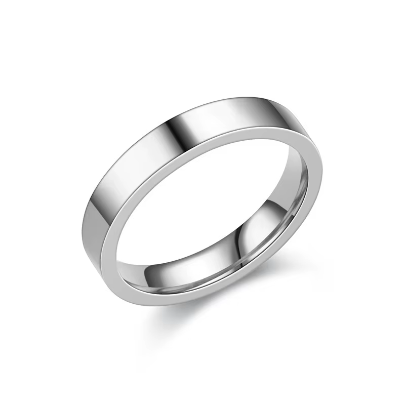 Bague personnalisée en acier inoxydable avec nom et Date gravée, bague d'amour pour Couple pour homm