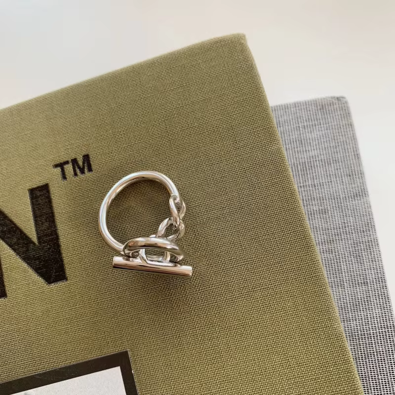 Chaîne en argent Sterling 925, anneaux réglables à géométrie simple pour femmes, bijoux fins, bijoux