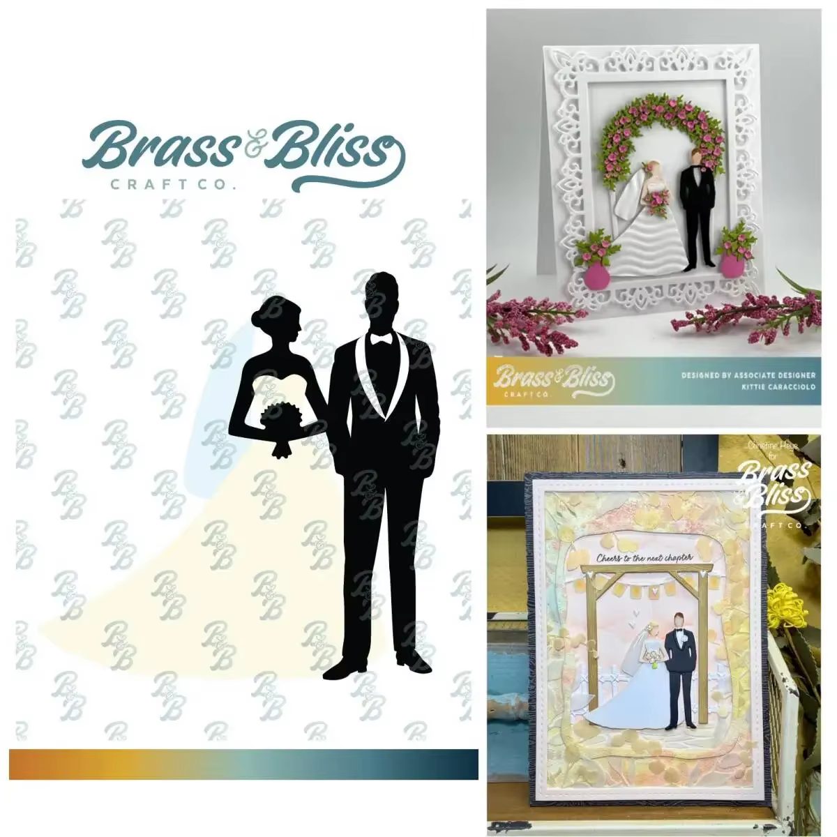 Matrices de découpe métalliques motif Eucalyptus Brach Floral pour mariage, couple, carte de vœux DI