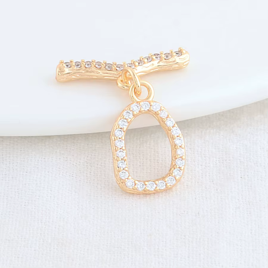 Fermoirs en laiton plaqué or 14 carats, bijoux de bricolage de haute qualité, fournitures exécutives