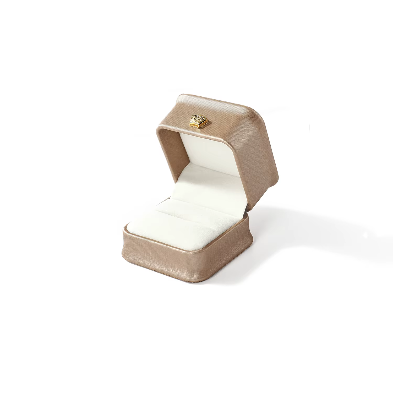 Oirlv Boîte-cadeau de bijoux de luxe de style européen - Bague boucle d'oreille pendentif collier br