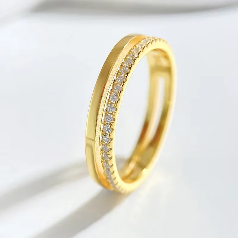 Bague en argent Sterling 925 pour femmes, magnifique bague classique en Zircon scintillant, fiançail