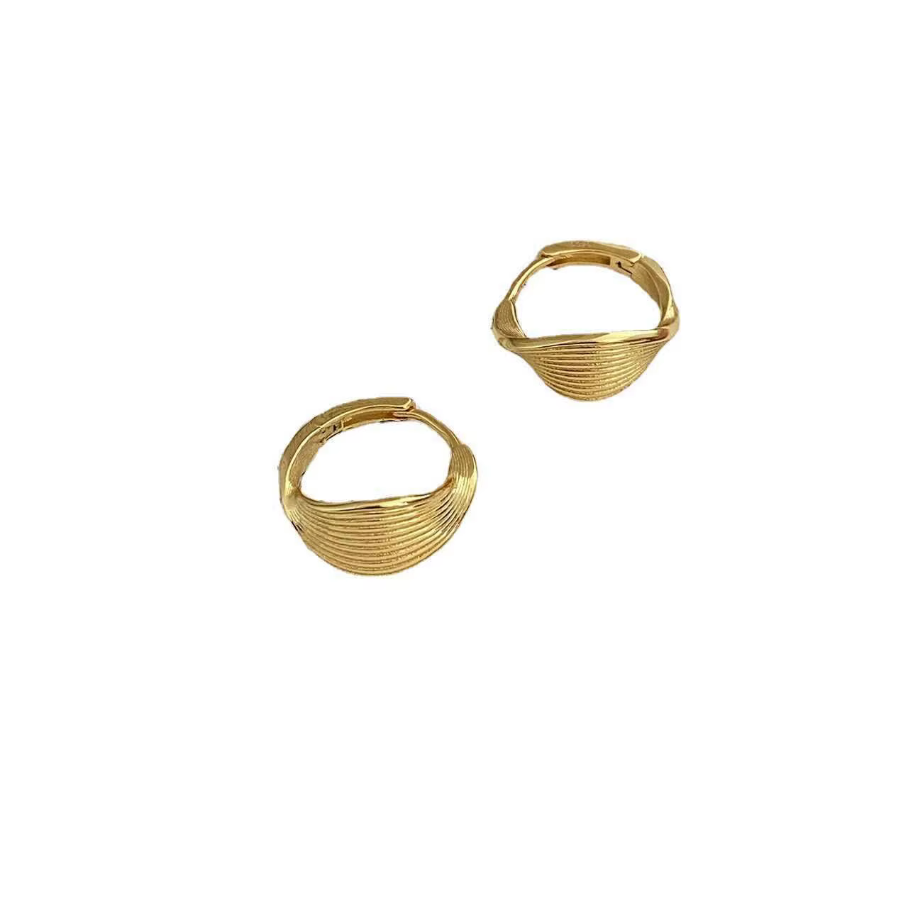 Boucles d'oreilles rondes minimalistes en argent Sterling 925 véritable pour femmes, accessoires de 