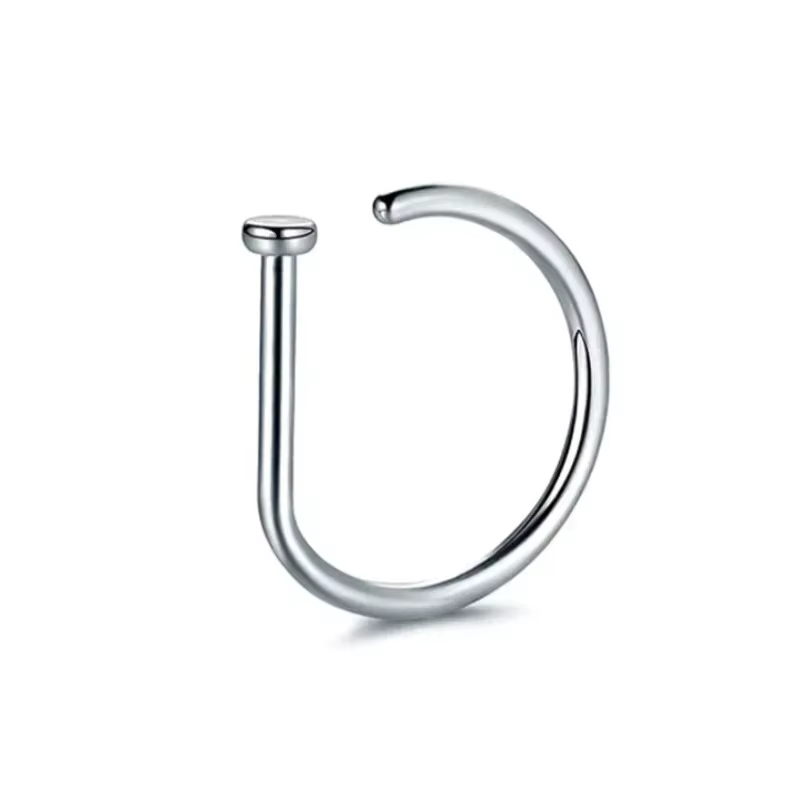 Faux anneau de nez en acier inoxydable, boucles d'oreilles, mode Punk, Non Piercing, Perforation du 