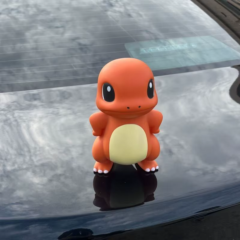 Figurine créative de Charmander petit, dominant et fière, pour la décoration du coffre, de la partie