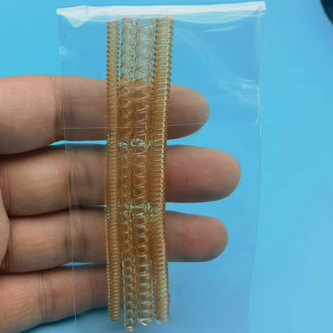 Ensemble de ajusteurs d'anneaux en spirale transparents, protections invisibles en Silicone pour bag