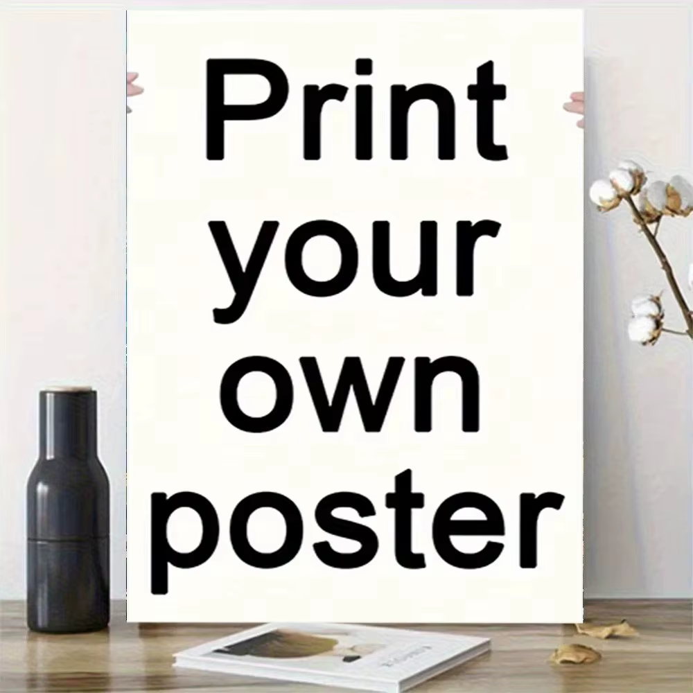 Impression personnalisée de vos propres affiches, impression sur toile de haute qualité, affiche de 