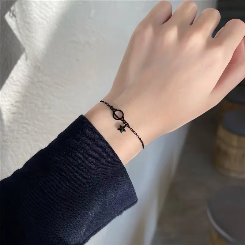 Bracelet à breloques perlé orange pour femme, cadeau de bijoux d'anniversaire, plante douce, feuille