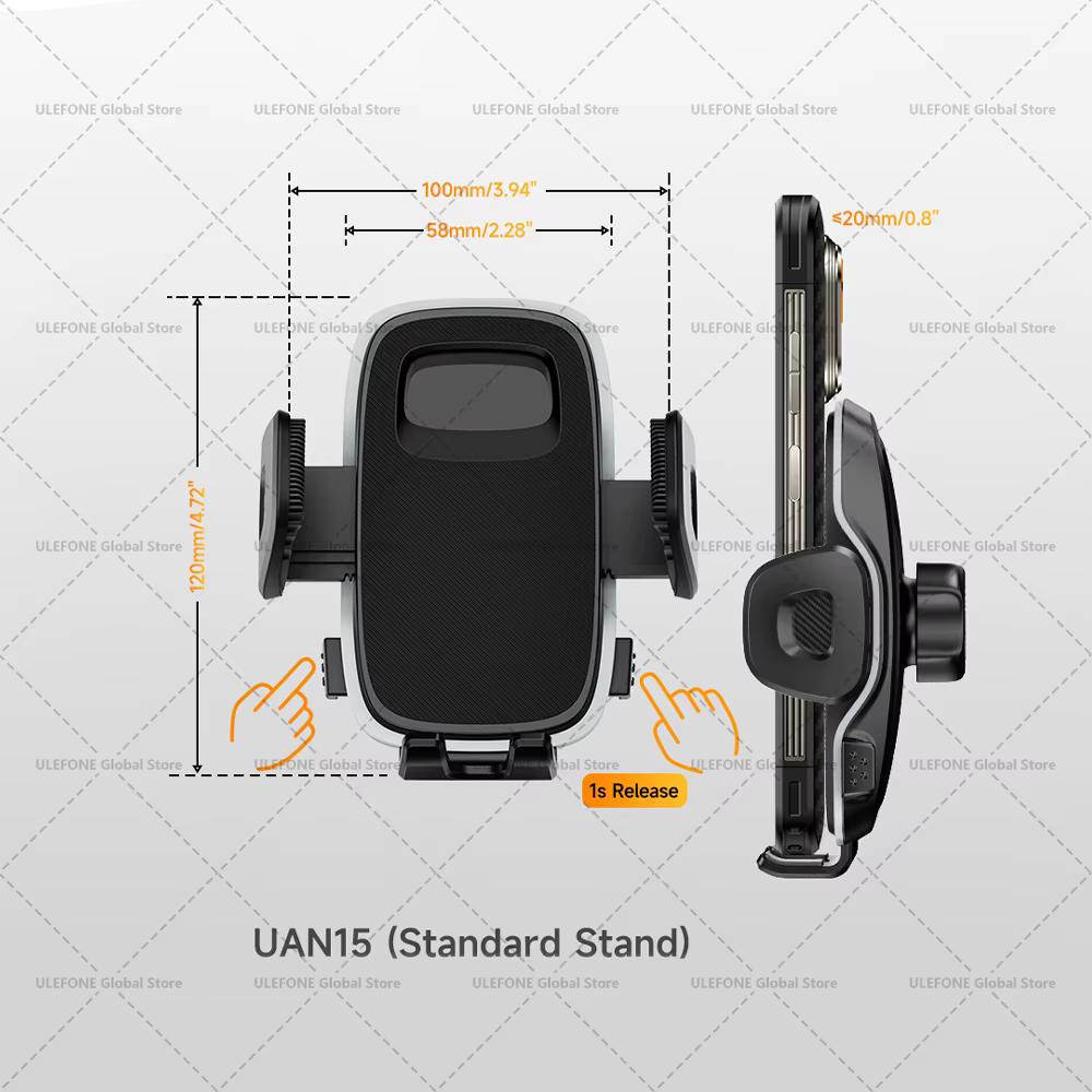 Original Ulefone universel voiture support de téléphone de bureau support de téléphone armure 30/Arm