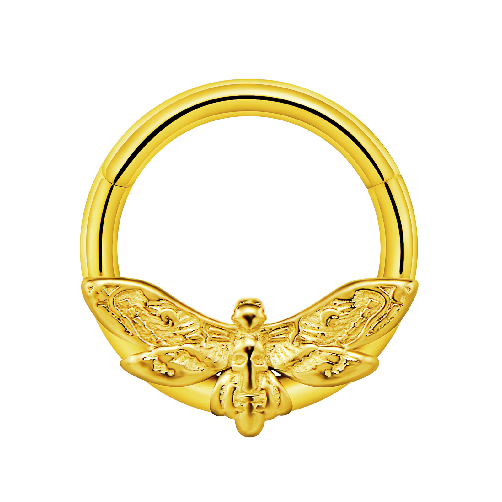Anneaux de nez pour Septum multiples, 1 pièce, avec zircone brillante, Piercing, bijoux en acier ino