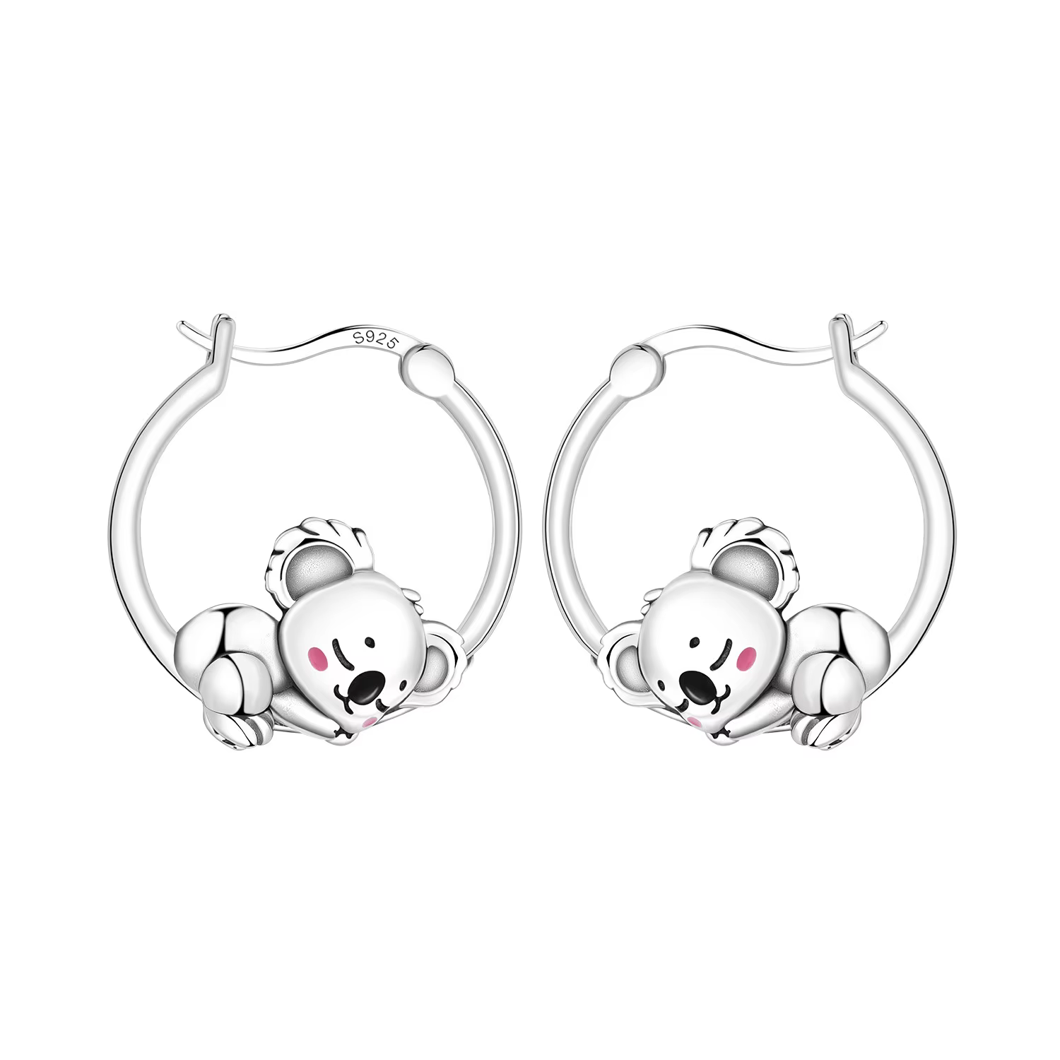 Orstarry – boucles d'oreilles en argent Sterling S925, jolies boucles d'oreilles en forme d'animaux 