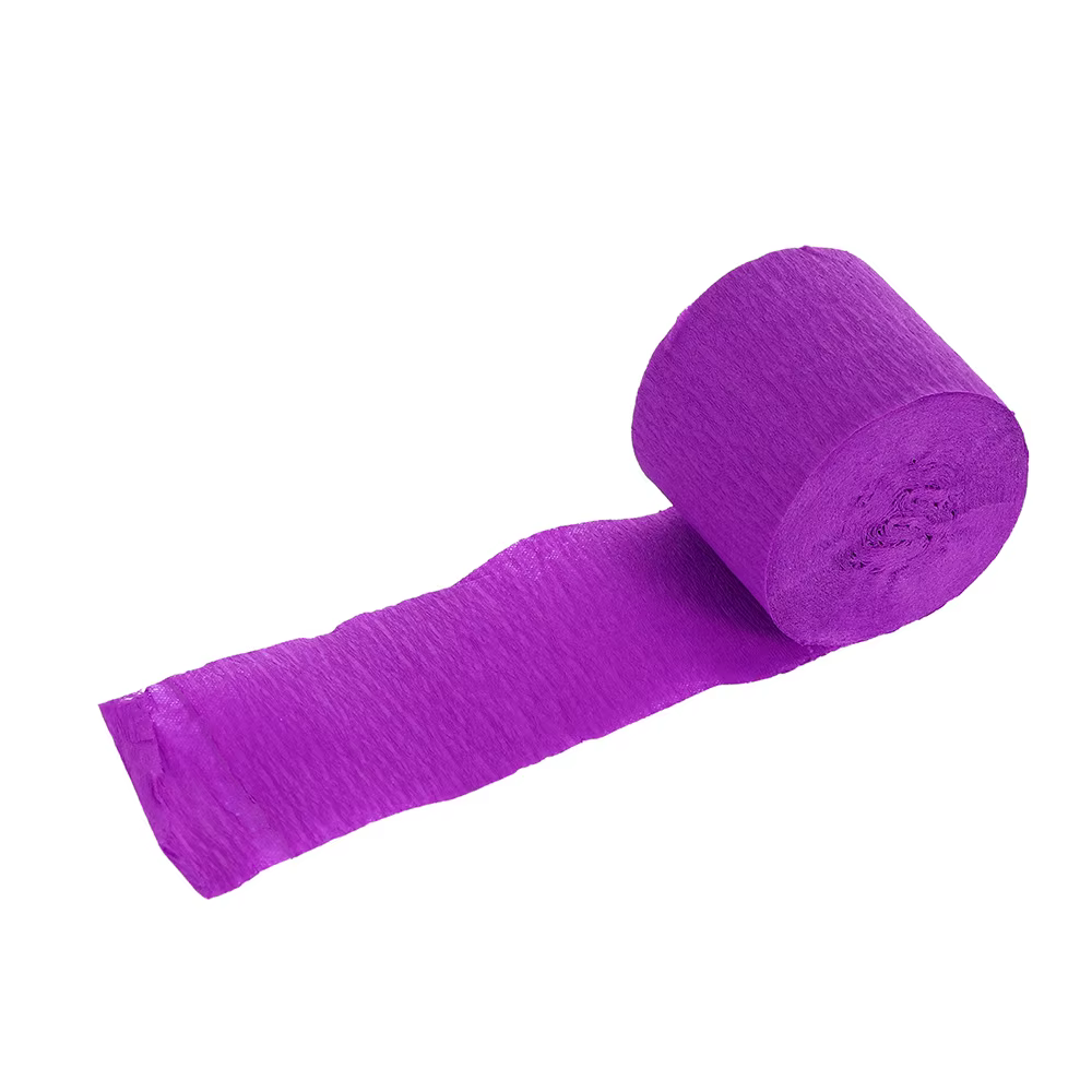 Papier crépon froissé pour scrapbooking, décoration artisanale de mariage et d'enfants, rouleau de s