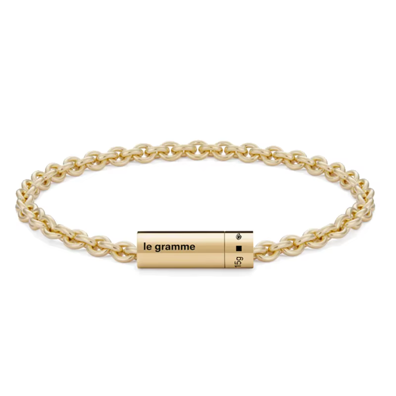 Bracelet en Câble LE de Luxe en Argent Sterling 925 pour Femme et Homme, Bracelet Corde Tendance, Ca