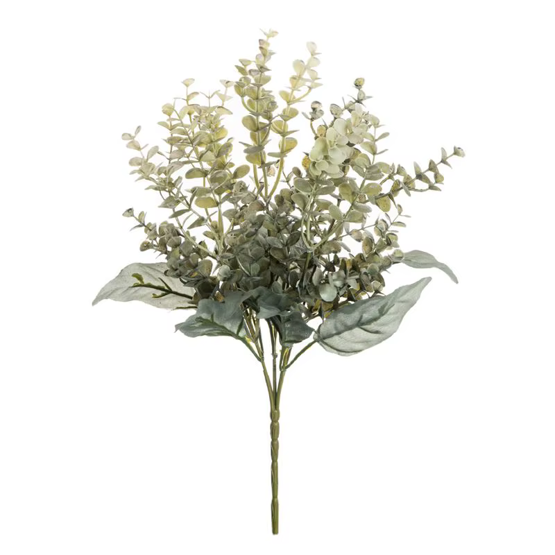 Plante En Plastique Artificielle Eucalyptus Mariage De Noël Maison En Plein Air UV protection jardin