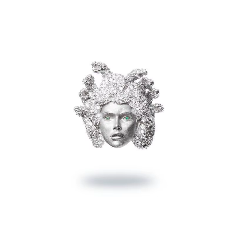 Nouvelle bague Medusa, bijoux tendance et originaux pour hommes et femmes