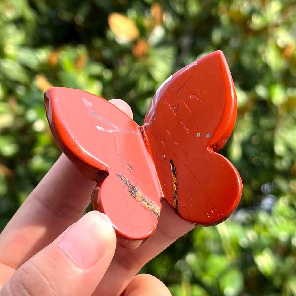 Papillon en cristal 3D sculpté à la main, artisanat de Style bohème pour la fabrication de bijoux, d