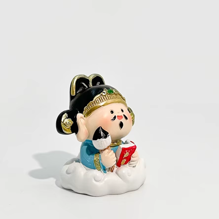 Wenqu Star Lucky Talisman Ornement de bureau - Succès d'examen garanti, cadeau de bénédiction encour