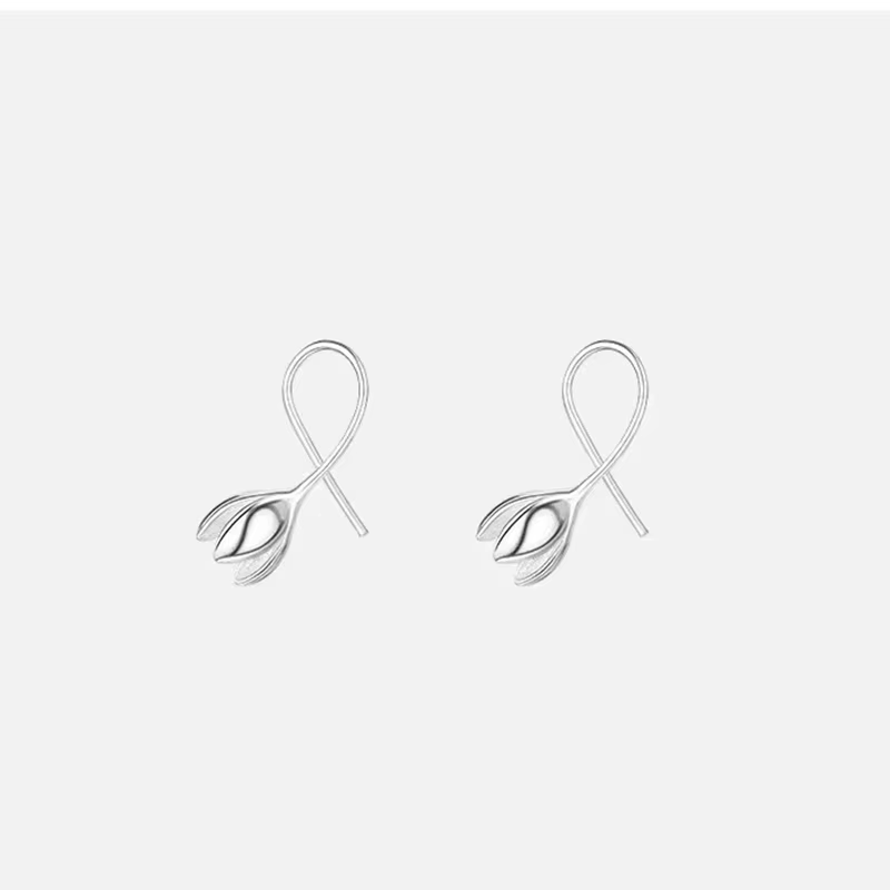 Boucles d'oreilles en argent 925 pour femmes, bijoux fins classiques, accessoires de luxe légers pou